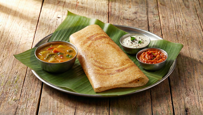 Ghee Roast Dosa