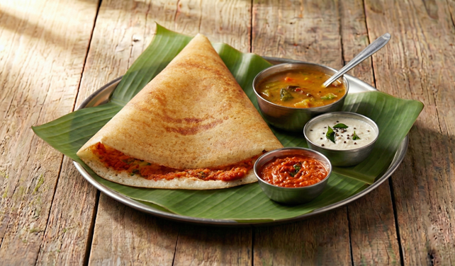 Mysore Masala Plain Dosa